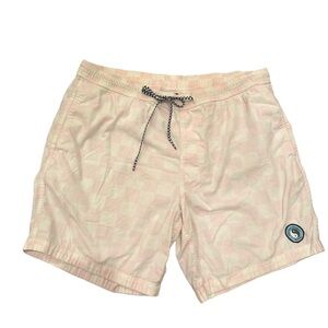 VTG T&C Men's Pink checkered Swim Shorts